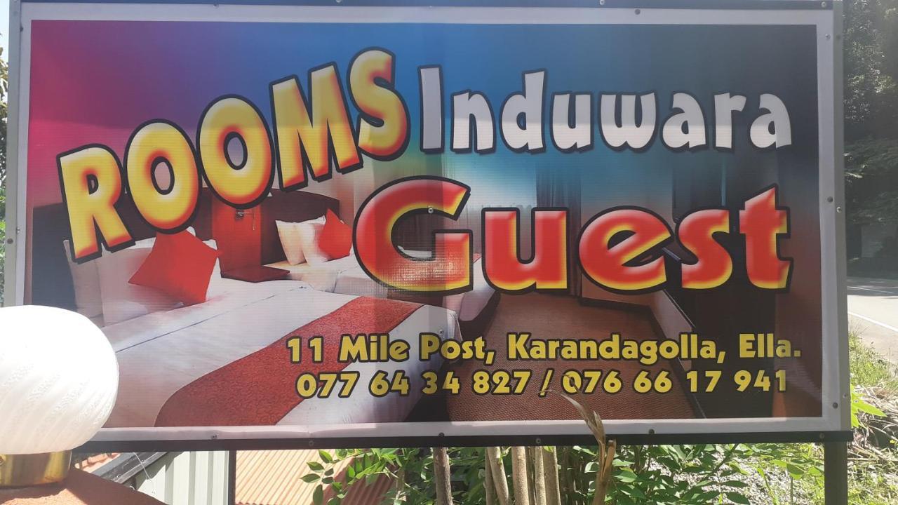Induwara Guest Hotel Ella Exterior foto